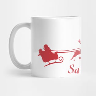 CHRISTMAS SANTA'S COMING Mug